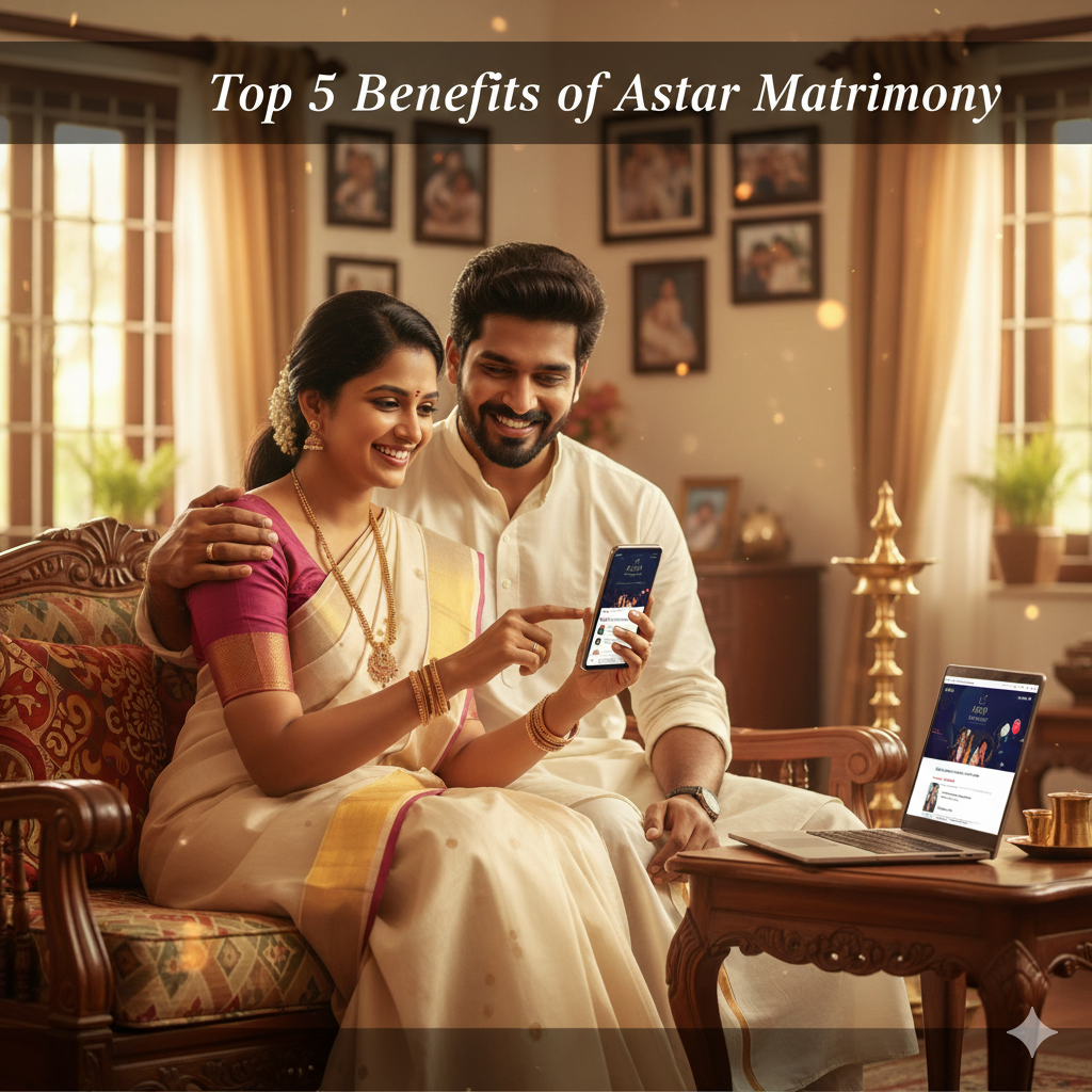 5 சிறந்த நன்மைகள் , உங்கள் வாழ்க்கைத்துணையைத் Astar Matrimony-ல் தேடுவதில்